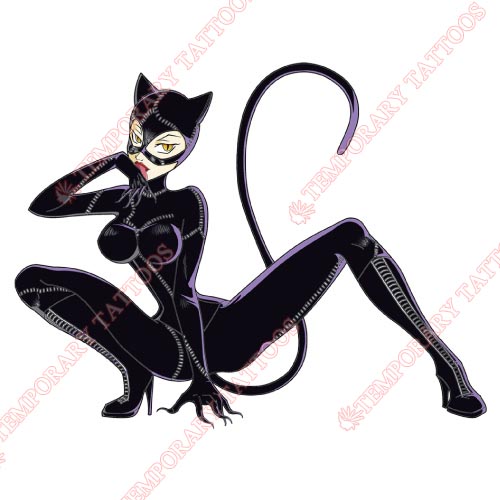 Catwoman Customize Temporary Tattoos Stickers NO.96